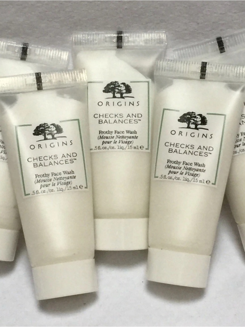 4 Origins Checks and Balances Frothy Face Wash - White